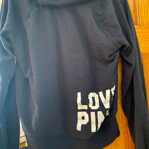 Pink Victoria Secret Hoodie Size : Large